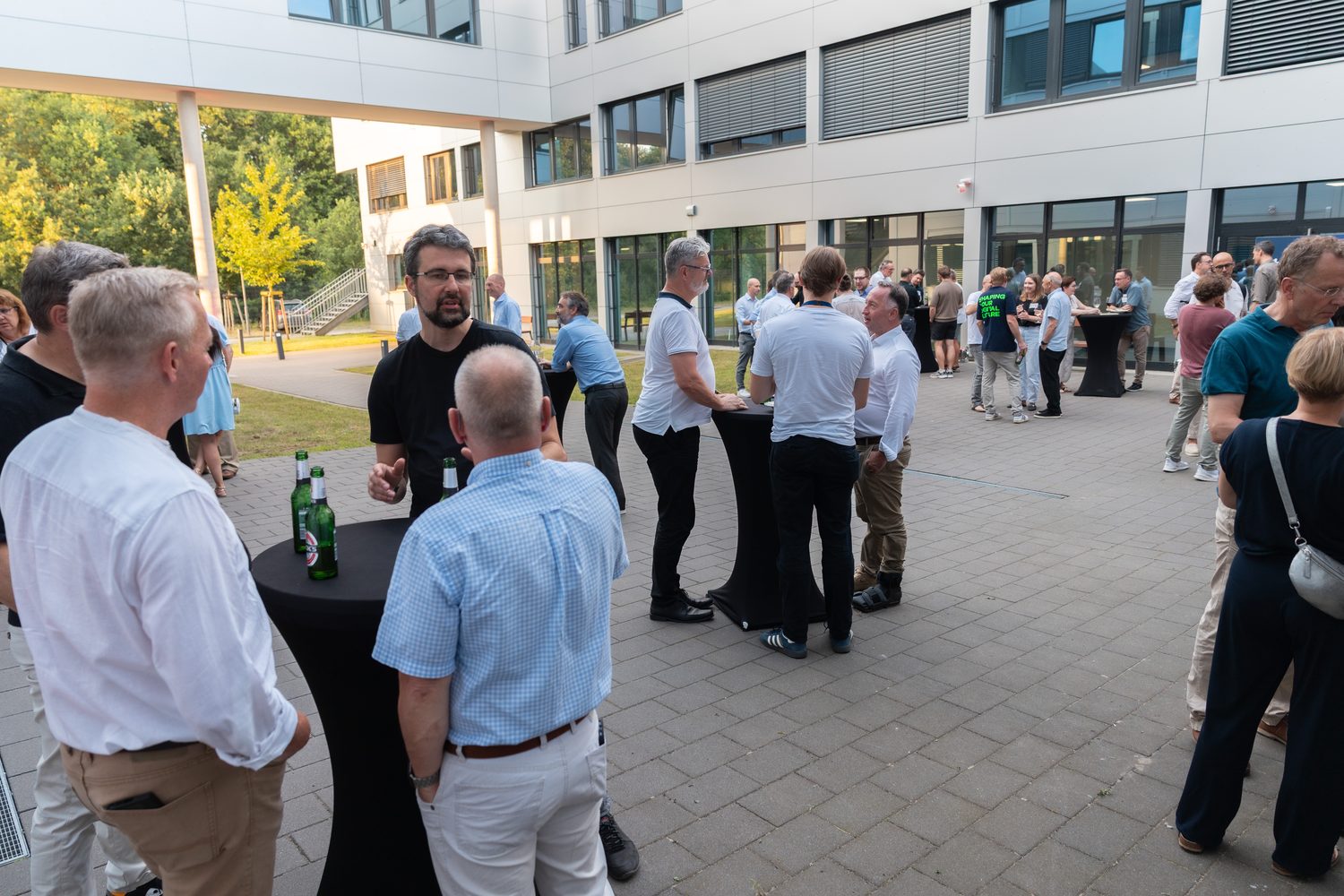 Netzwerken beim i2b-Get-together